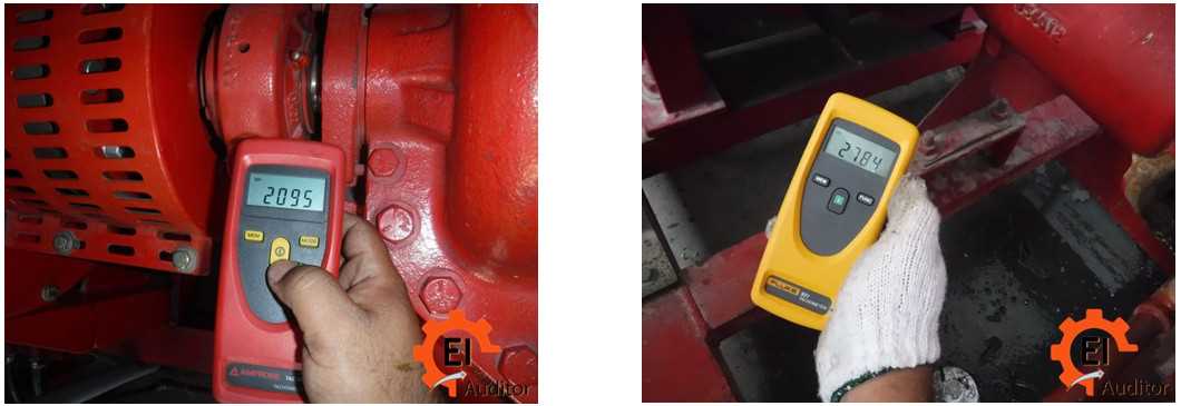 ตรวจวัดความเร็วรอบ Fire Pump